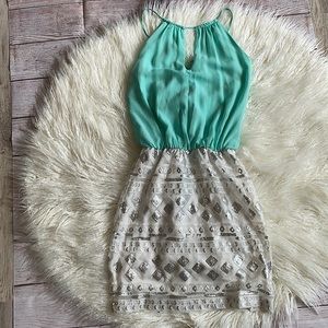 Seafoam Green Dress